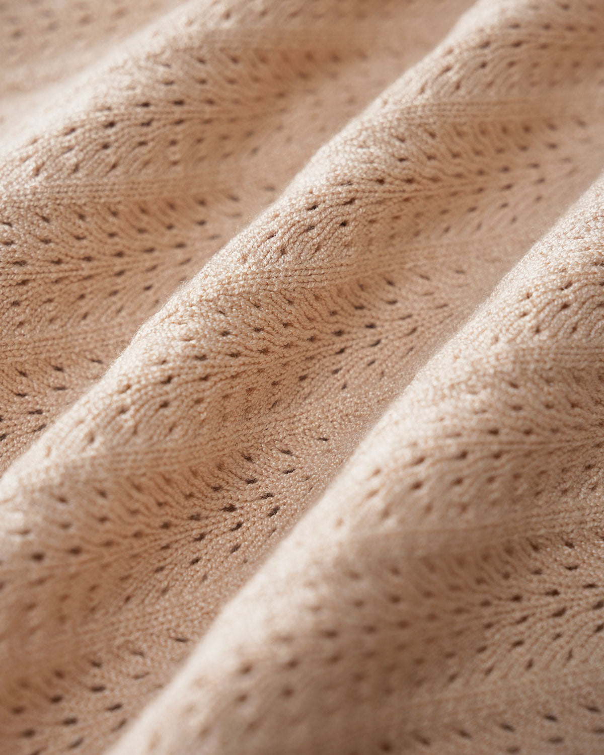 Khaki Ribbed Knit Slim Tee