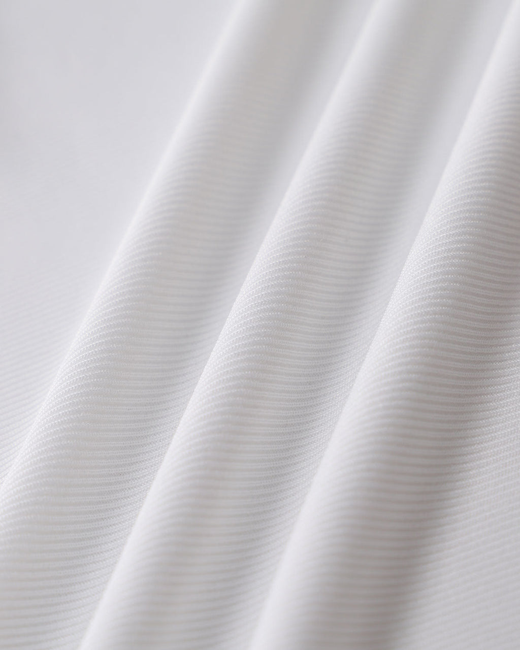 White Ribbed Knit Tank Top