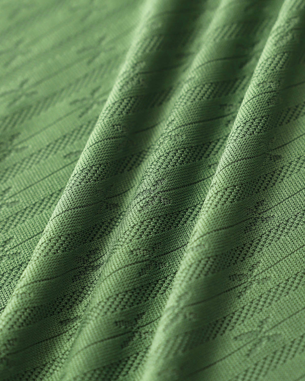 Green Boat Neck Knit Tank Top