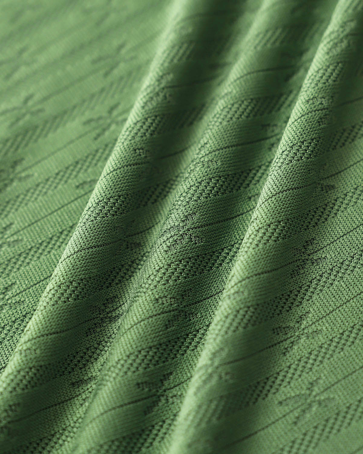 Green Boat Neck Knit Tank Top